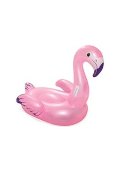 Bestway El Tutmalı Flamingo Binici 127x127 CM Çok Renkli