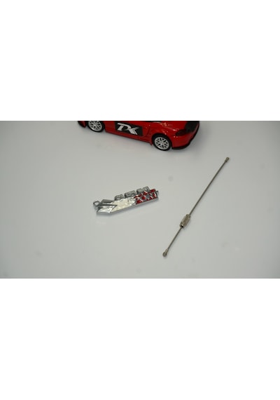 Suzuki Uyumlu Sport Logo Krom Metal Çift Yön Halat Anahtarlık