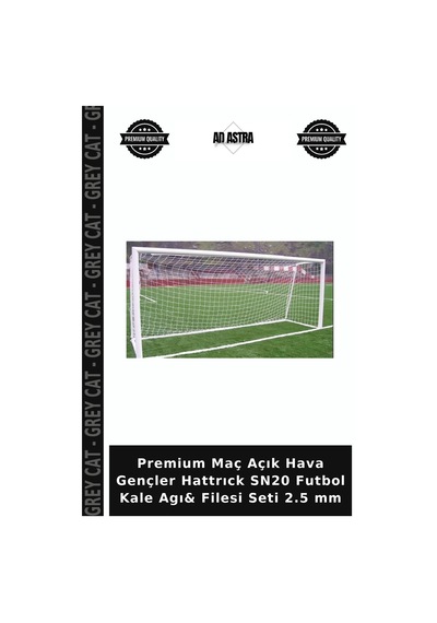 Premium Maç Açık Hava Gençler Hattrıck Sn20 Futbol Kale Agı& Filesi Seti 2.5 Mm Belirtilmemiş