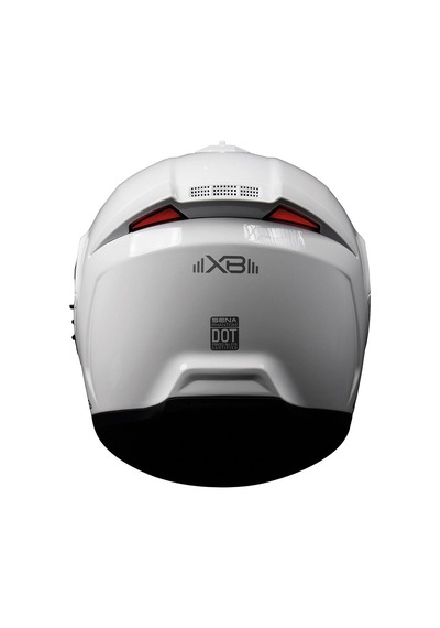 Sena Phantom Xb Ekstra Bass Interkomlu Motosiklet Kaskı Beyaz