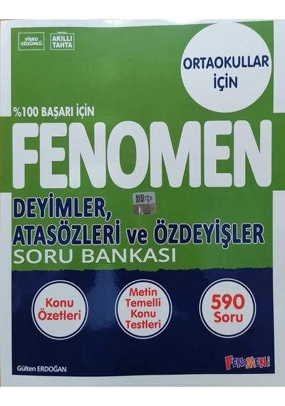 Fenomen 8.sınıf Lgs Yeni Baskı Deyimler Atasözleri Ve Özdeyişler