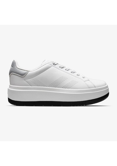 Lescon Loyal Beyaz 36-40 Yüksek Taban Comfort Casual Spor Ayakkabısı Beyaz