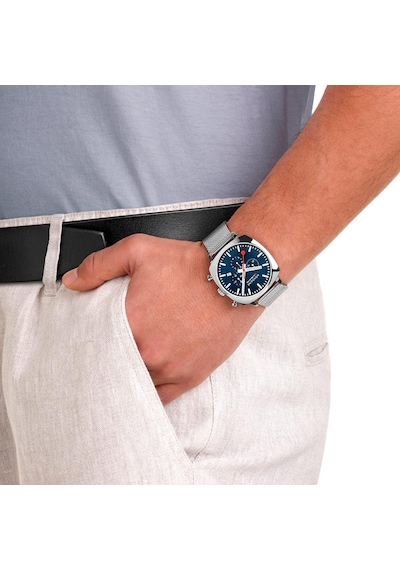 Mondaıne Grand Cushıon Msl.41440.ld.set Erkek Kol Saati Gümüş