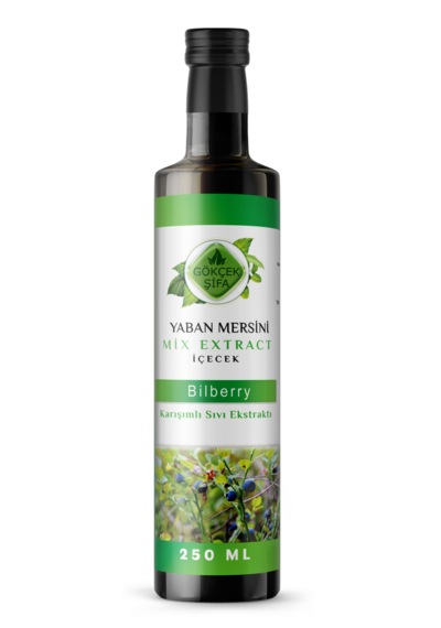 Gökçek Şifa Yaban Mersini Mix Extract Blueberry Mix Extract 250 ML