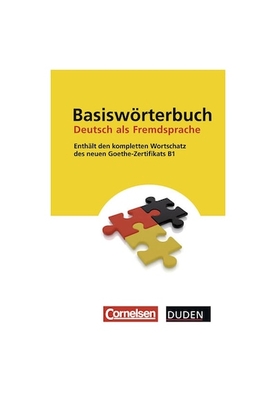 Duden Basisworterbuch Deutsch Als Fremdsprache Cornelsen