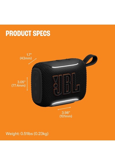 Go5, Bluetooth Hoparlör, Ip67, Siyah
