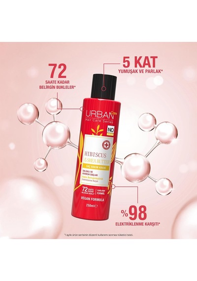 Hibiscus & Shea Butter Kıvırcık Ve Dalgalı Saçlara Özel Saç Kremi 250ml