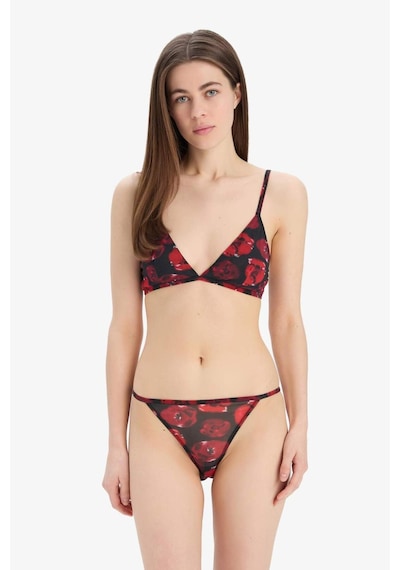 DeFacto Fall in Love Tül Slip Külot D5603AX24AURD197 Kırmızı