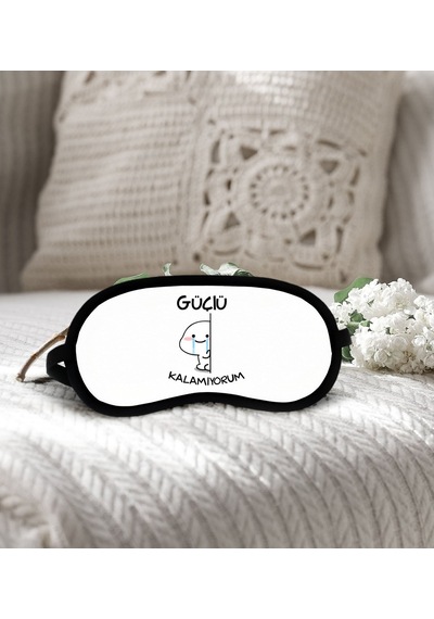 Bk Gift Esprili Uyku Göz Bandı, Arkadaşa Hediye, Doğum Günü Hediyesi, Uyku Bandı-2-2 Çok Renkli