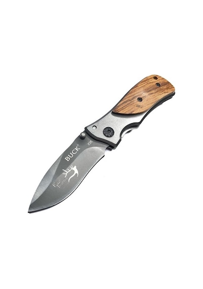Diğer Tekinhediyelik Buck - X35 Mini Ahşap Kabze Kamp Çakı 15 cm Kahverengi