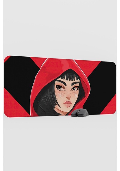 La Casa De Papel V5 90x40 Xxl Gaming Kauçuk Kaymaz Taban Mouse Pad Fare Altlığı