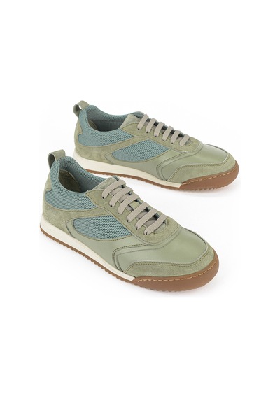 Ziya Kadın Hakiki Deri Günlük Sneaker 1611022z2709 Yeşil 1611022z2709 630 36