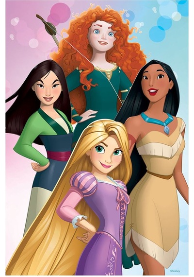 Prime 3d Disney Prensesler Puzzle 200 Parça 33357