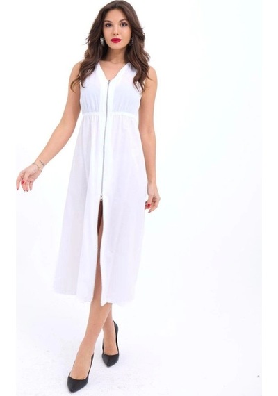 Valensdesign 6510 Elbise-beyaz