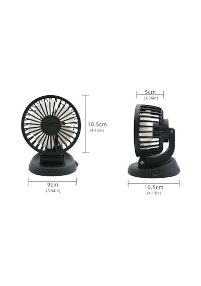 Araç Araba Otomobil Mini Vantilatör Fan Pervane Soğutucu 12v Fan20