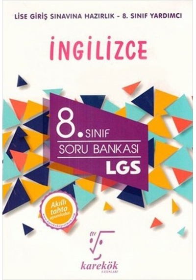 Karekök Yayınları 8.sınıf Lgs İngilizce Soru Bankası