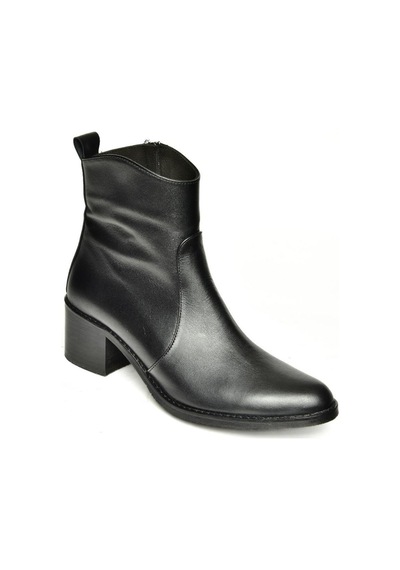 Fox Shoes T654043803 Siyah Hakiki Deri Kadın Bot Siyah-hakiki Deri Siyah