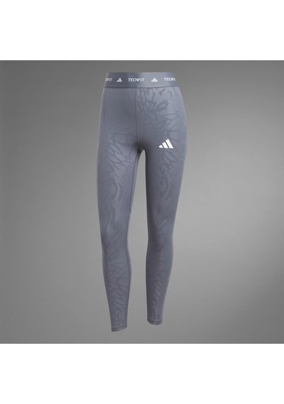 Adidas Techfıt Printed 7/8 Kadın Tayt C-adıje3645b30a00 Mavi
