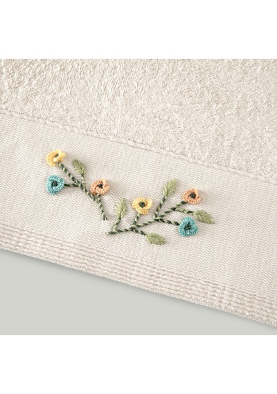 Linens Noa Bambu 50x85 Cm Yüz Havlusu Bej 450 G/m²