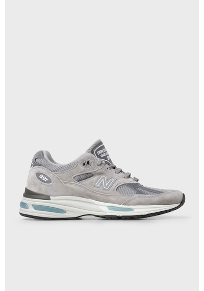 New Balance Logolu Sneaker Ayakkabı Erkek Ayakkabı U991gl2 Gri GRİ