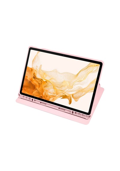 Galaxy Uyumlu Tab S9   Plus Kılıf Termik Kalem Bölmeli Dönebilen Standlı Kılıf