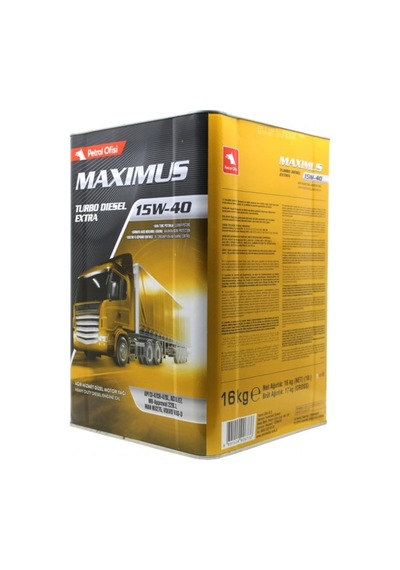 Petrol Ofisi Maximus Turbo Extra 15W-40 Motor Yağı 16 KG