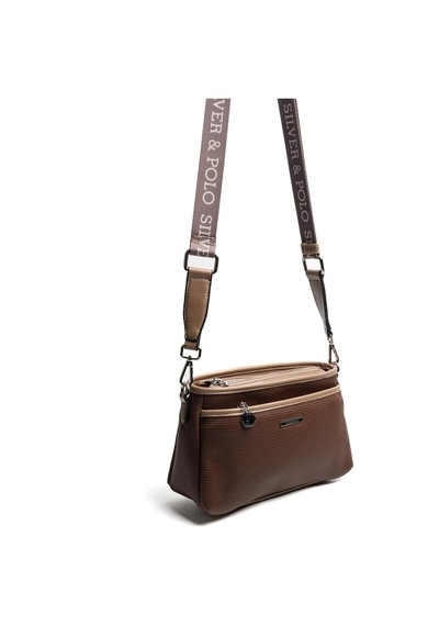 Silver & Polo Silver Polo Kadın Çapraz Çanta Sp1184-m86 Kahve