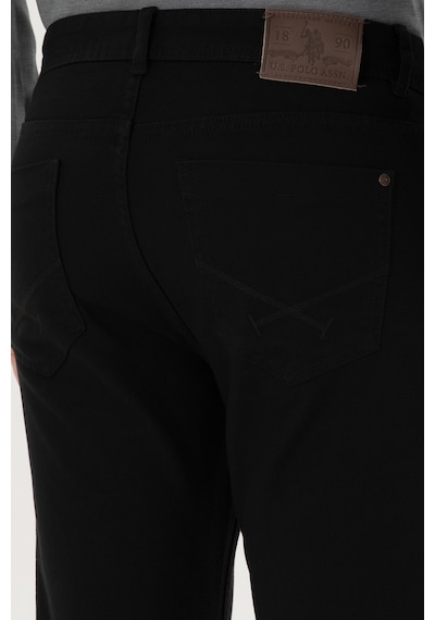 U.S. Polo Assn. Erkek Siyah Kanvas / Chino Pantolon 50310340-VR046