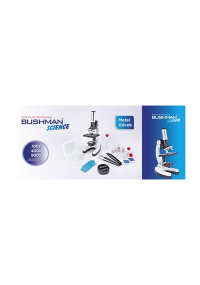 Bushman Science Kit Mikroskop Seti - 28 Parça