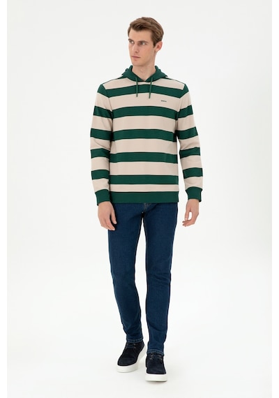 U.s. Polo Assn. Erkek Koyu Yeşil Sweatshirt 50293357-vr079 Koyu Yeşil
