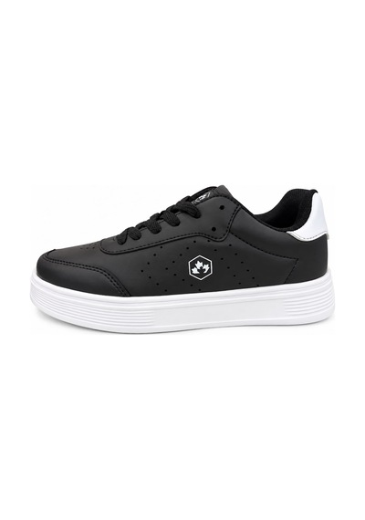 Papucumun Dünyası Crosberg Hafif Bağcıklı Rahat Casual Mevsimlik Sneaker siyah