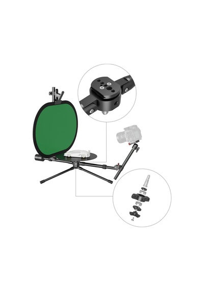 Smallrig 4807 Profesyonel 12'' 360 Fotoğrafçılık Pikabı