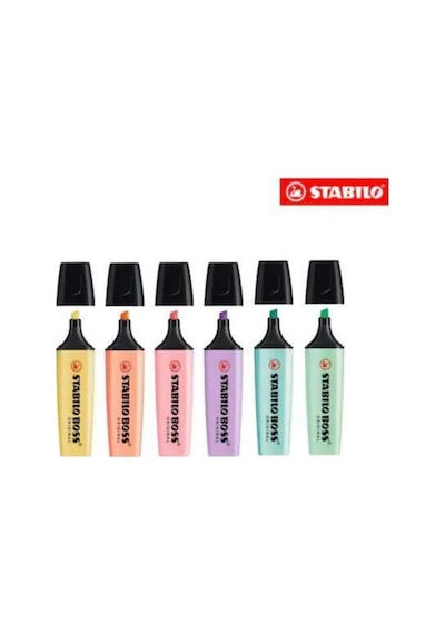 Boss Original Pastel Renkler 6'lı Set Çok Renkli