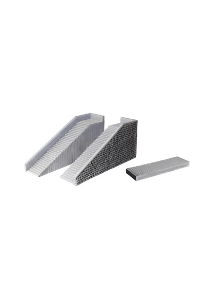 Noch 58303, 1/87 Sağa Ve Sola Sahanlıklı Merdiven Seti, 3 Parça