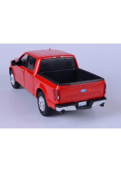 Motormax 2019 Ford F-150 Lariat Crew Cab Kırmızı 1 27 Model Araba