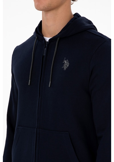 U.S. Polo Assn. Erkek Lacivert Örme Hırka 50313748-VR033