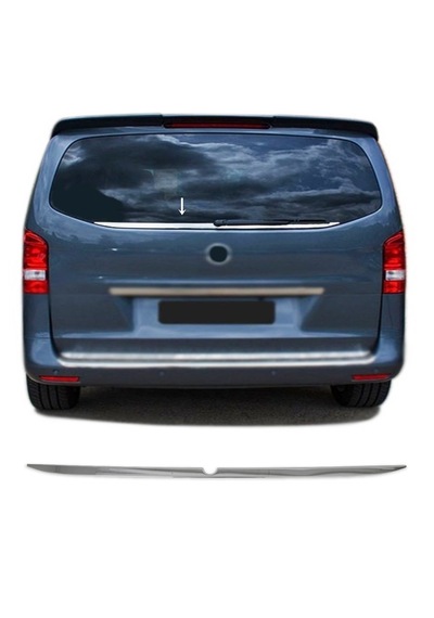 Mercedes Vito W447 Krom Arka Cam Alt Çıta P.çelik 2014 Ve Üzeri
