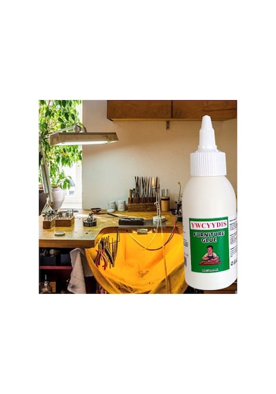 Yıwu El Sanatları, Porselen, Cam, Takı Ve Daha Fazlası İçin Şeffaf Reçine Katkılı Yapıştırıcı 100 Ml