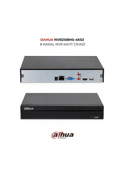 Nvr2108hs-4ks3 8 Kanal H.265+ Network Video Recorder