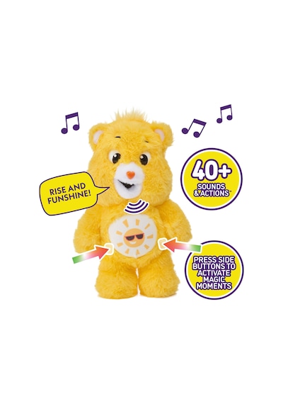 Care Bears Funshine Elektronik Kukla 25 Cm Çok Renkli