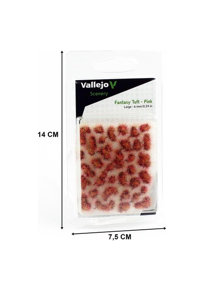 Vallejo Sc433 Pink, 6 Mm. Hazır Çim Dokusu-55038