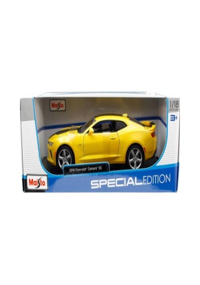 Maisto 2016 Chevrolet Camaro Ss 1 18 Model Araba Sarı 31689