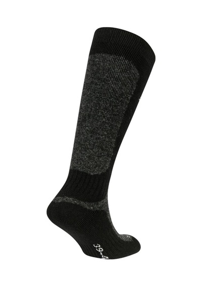 2as Merıne Wool Çorap Logan Gri - siyah