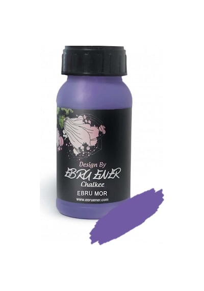 Ebru Ener Chalkee Boya Ebru Mor 250 Ml.
