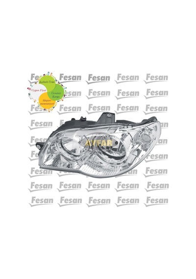 Fiat Albea Palio Sağ Ön Far Lambası Manuel 20052009 N11.960