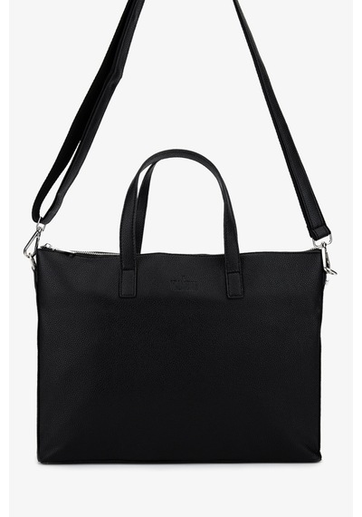 Valmenti Unisex Vegan/deri Siyah Floter Evrak Çantası 1012 2013 Cnt Y25 Sıyah Fltr Siyah