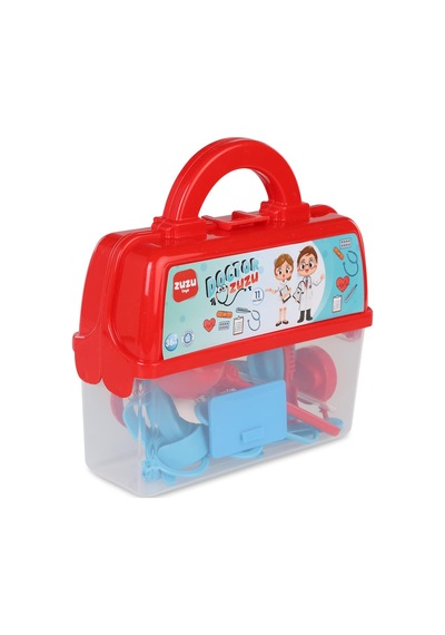Zuzu Toys Cantalı Doktor Setı - Kırmızı