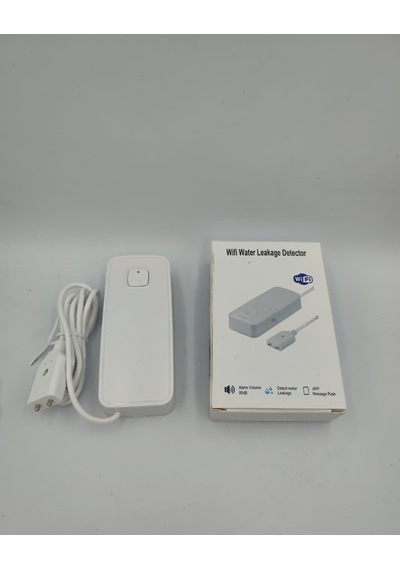 Obiem Tuya Smart Uyumlu Wifi Destekli Akıllı Kaçak Su Sensörü + 2 Pil