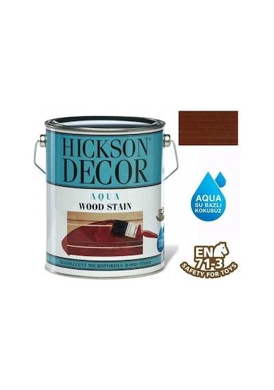 Mey İthalat Hickson Decor Aqua Su Bazlı 5 Lt Walnut