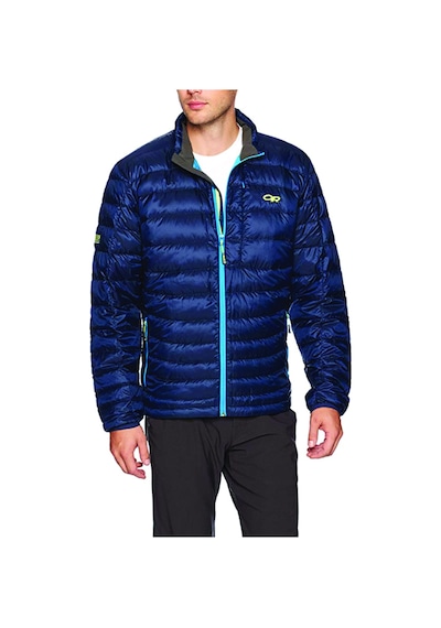 Outdoor Research Or Men'S Transcendent Down Sweater Night-Tahoe (471207095)-Night-Tahoe-M Lacivert